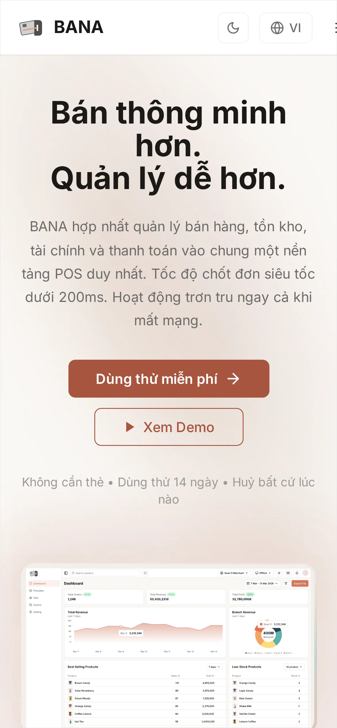 Trang bắt đầu