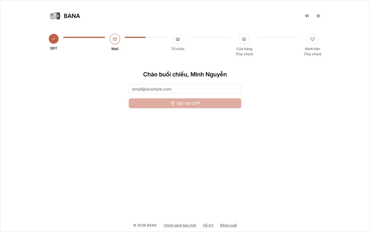 Xác thực email