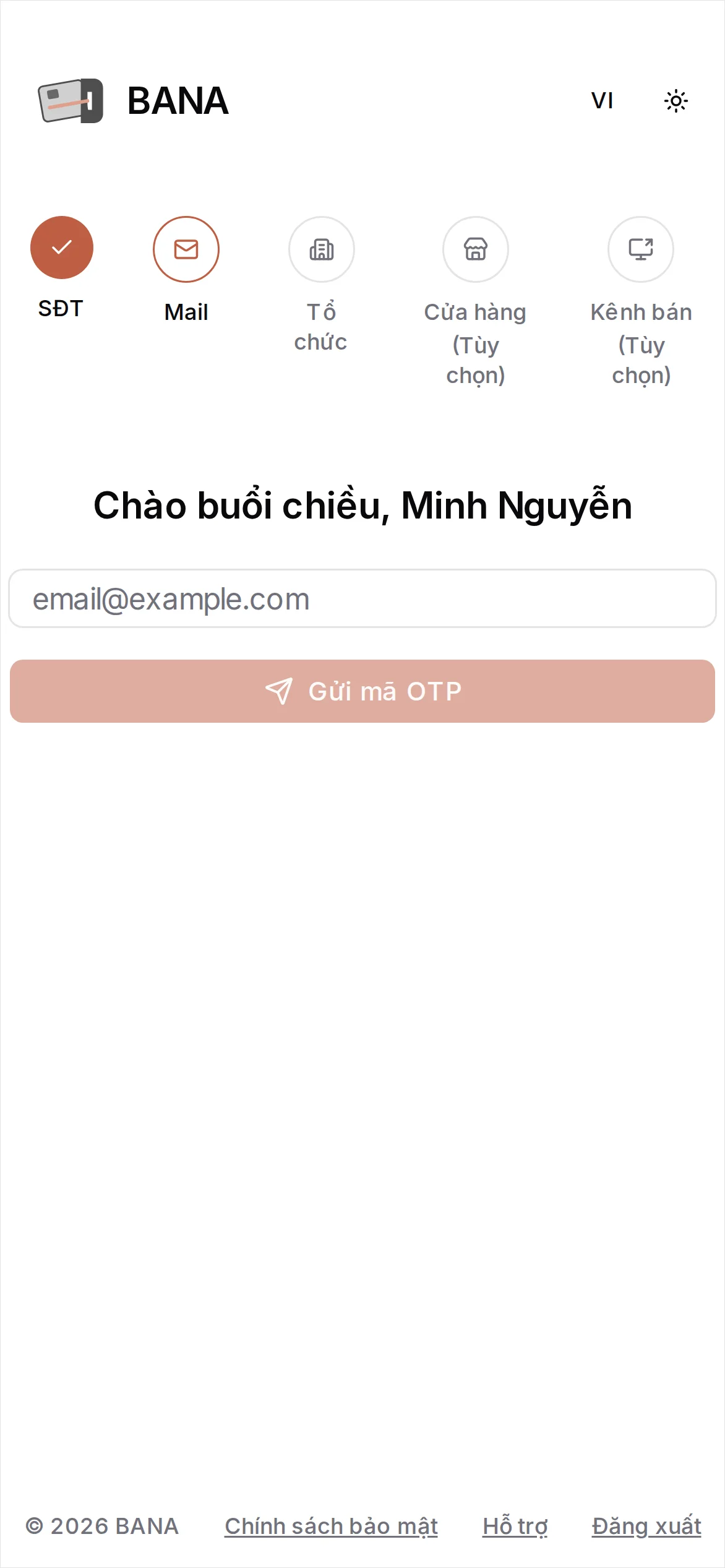 Xác thực email